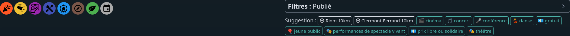 Filtre replié